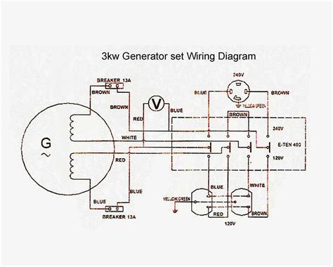 Single Phase Ac Generator Wiring Diagram